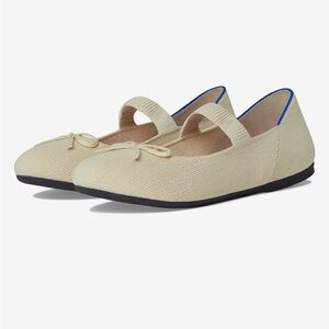 Rothy’s Kid size 13 Cream Mary Jane flats - excellent condition